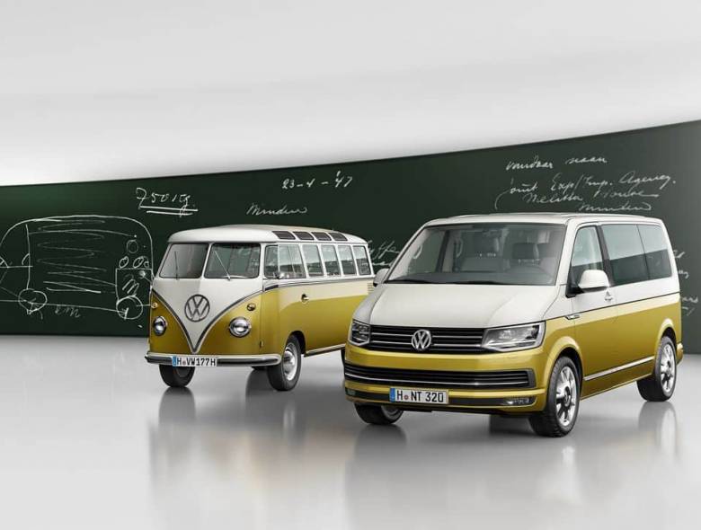 VW comemora 70 anos da Kombi com versão limitada da Multivan